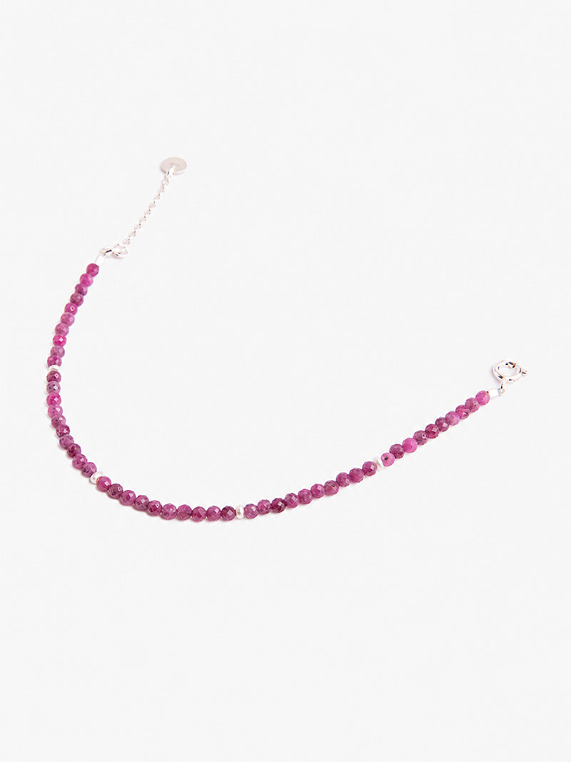 RUBY & PEARLS BRACELET