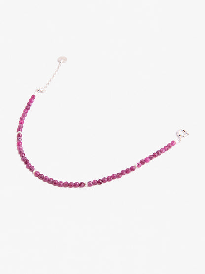 RUBY & PEARLS BRACELET