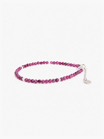 RUBY & PEARLS BRACELET